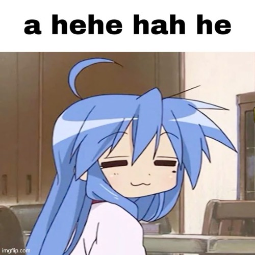 hehe.,, | image tagged in anime,giggle | made w/ Imgflip meme maker