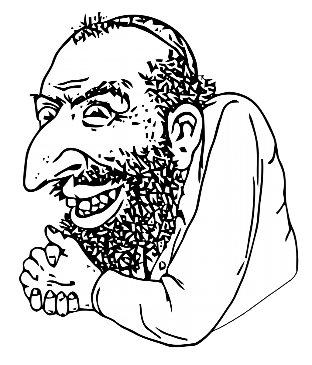 Happy merchant Blank Meme Template