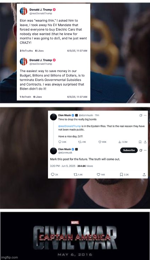 Marvel Civil War 1 | image tagged in memes,marvel civil war 1 | made w/ Imgflip meme maker