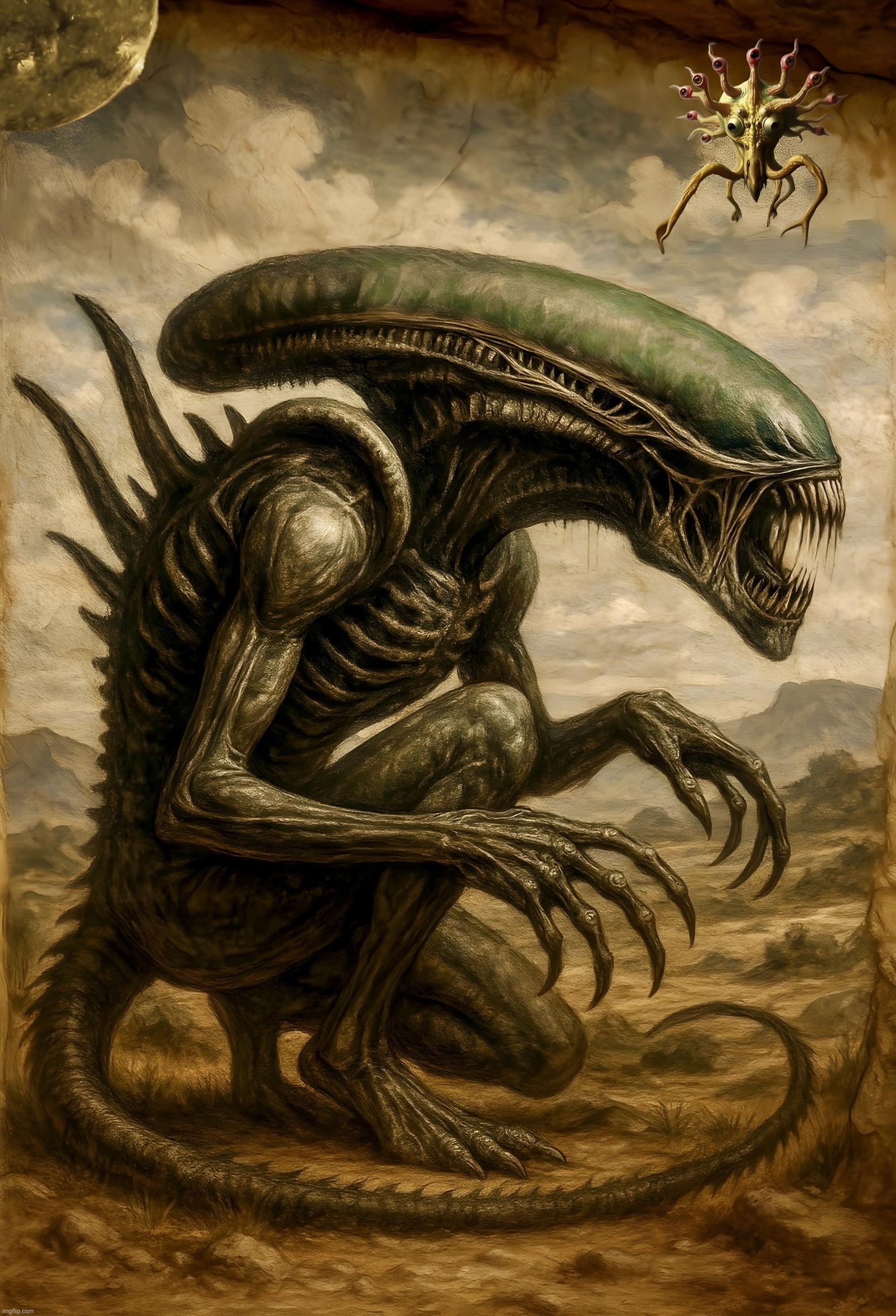 A World Unlike | image tagged in alien,xenomorph,memes,science fiction | made w/ Imgflip meme maker