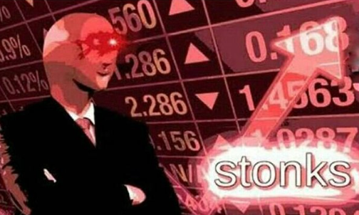 stonks Blank Meme Template