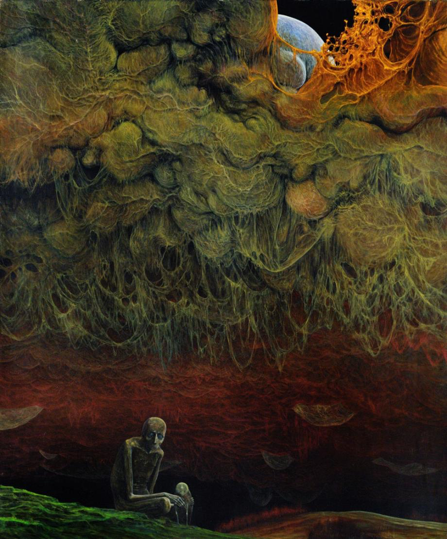 A fungal dreamscape Blank Meme Template