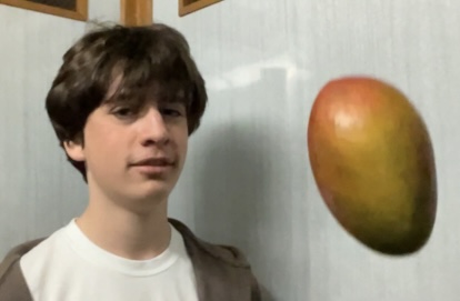 Mango and stupid boy Blank Meme Template
