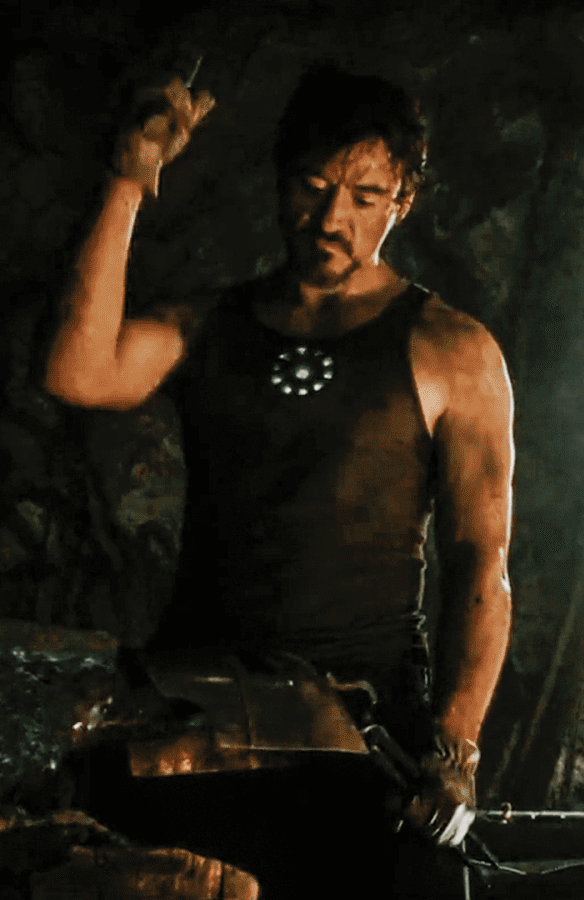 Iron Man Forging Blank Meme Template