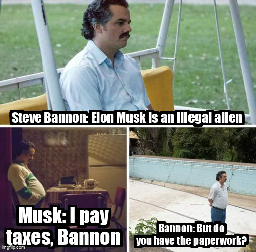Steve Bannon Calls to Deport Musk Amid Messy Trump Breakup