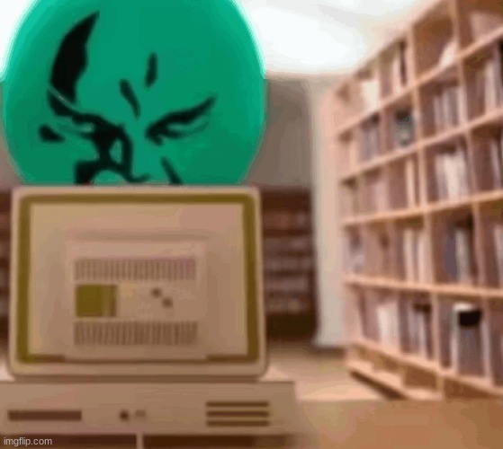 Alan staring behind computer | image tagged in alan staring behind computer | made w/ Imgflip meme maker