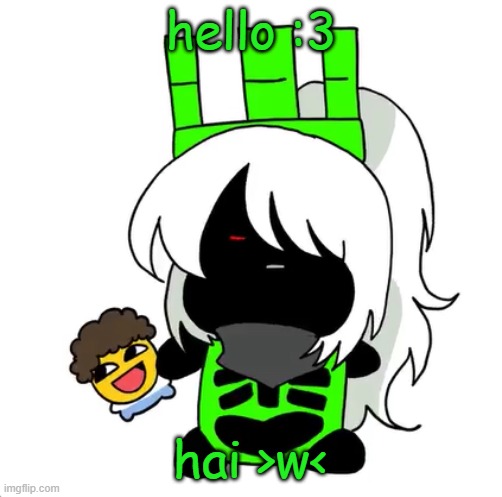 goober 1x1 | hello :3; hai >w< | image tagged in goober 1x1 | made w/ Imgflip meme maker