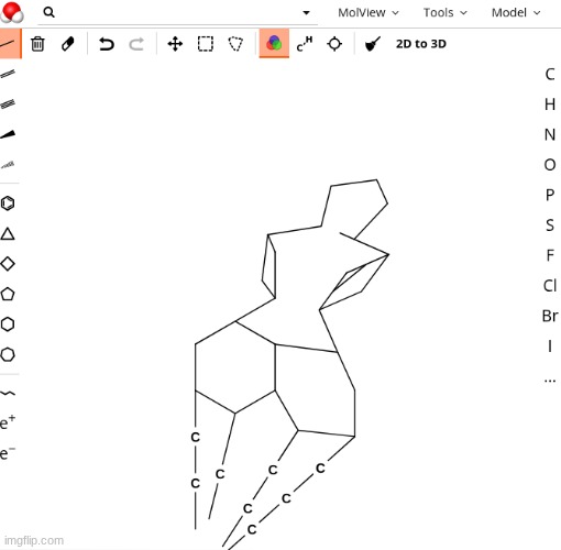 Sexy molecule | image tagged in sexy molecule | made w/ Imgflip meme maker