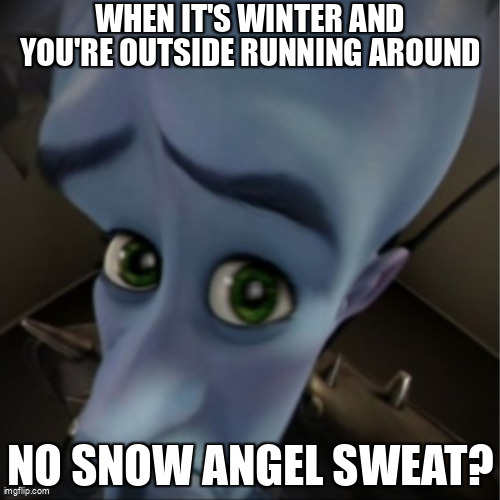 snow angel sweat
