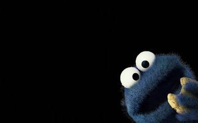 Cookie Monster quote box Blank Meme Template