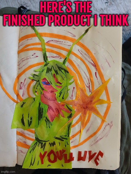Thoughts? | HERE'S THE FINISHED PRODUCT I THINK | made w/ Imgflip meme maker