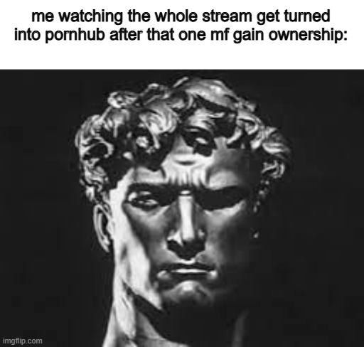 this used to be a nice neighborhood | me watching the whole stream get turned into pornhub after that one mf gain ownership: | image tagged in how i look at bro | made w/ Imgflip meme maker