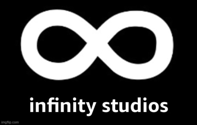 evil infinity studios | image tagged in infinity studios | made w/ Imgflip meme maker