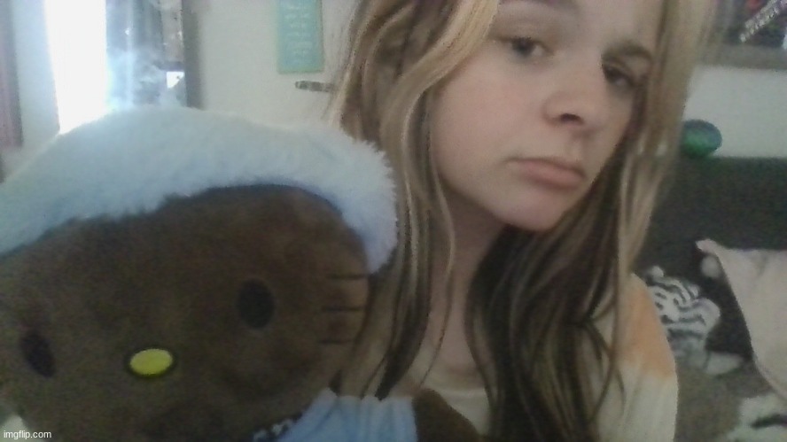 bedhead with tyler hello kitty plushie | made w/ Imgflip meme maker