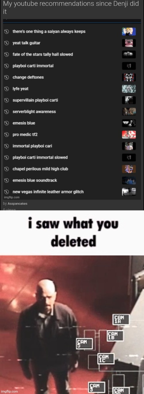 image tagged in i saw what you deleted | made w/ Imgflip meme maker