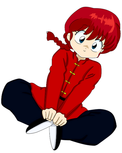 High Quality Ranma Saotome (Female) Blank Meme Template