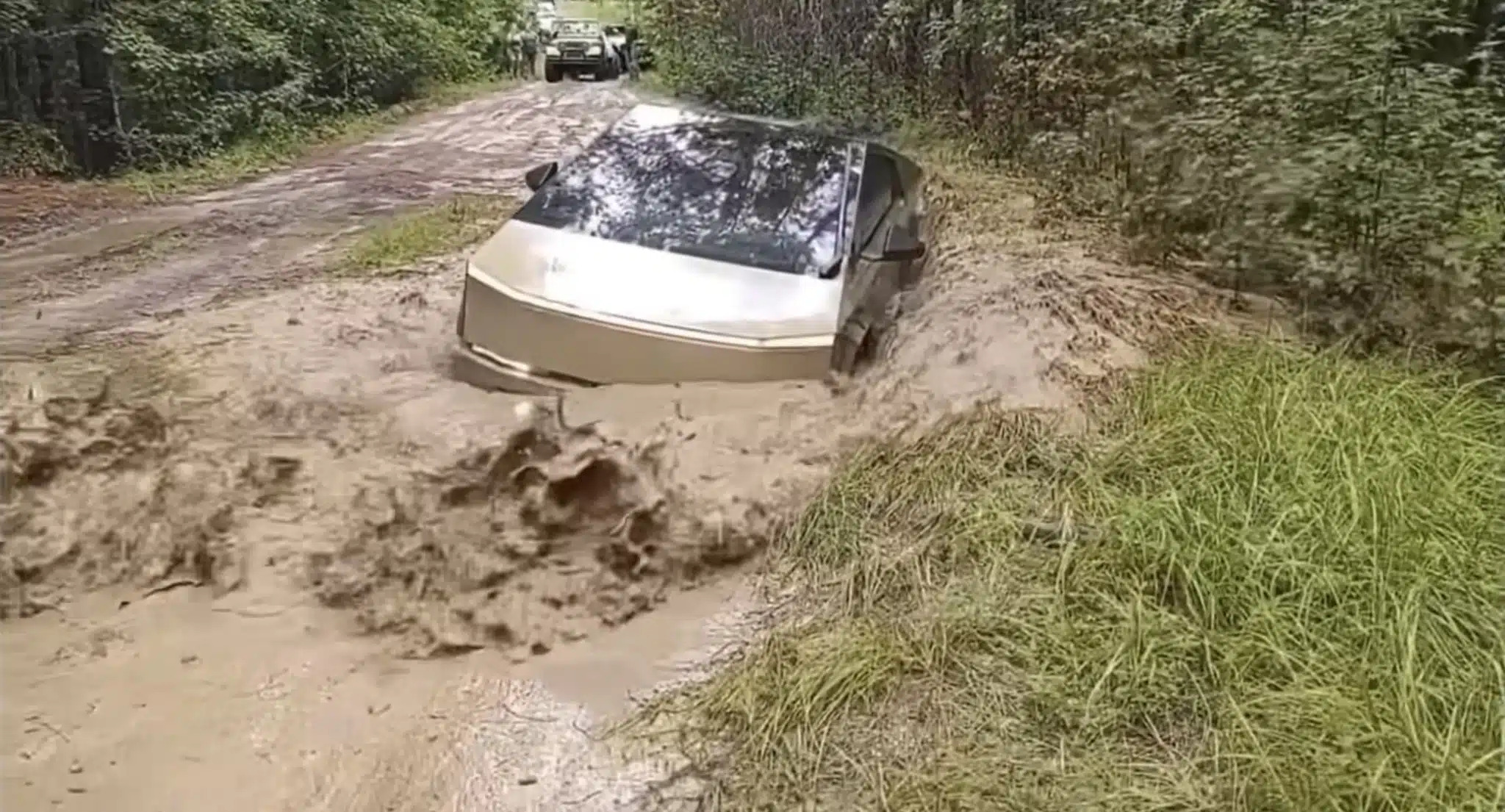 Cyber truck ain’t got AWD Blank Meme Template