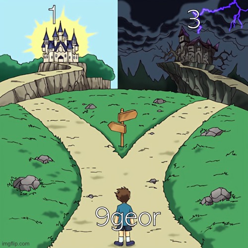 two castles | 1 3 9geor | image tagged in two castles | made w/ Imgflip meme maker