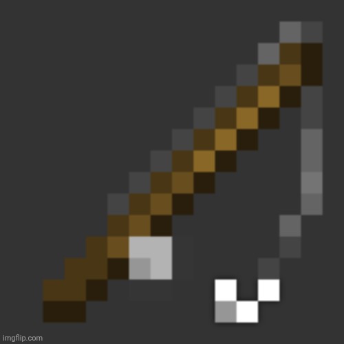 Minecraft Fishing Rod | image tagged in minecraft fishing rod | made w/ Imgflip meme maker