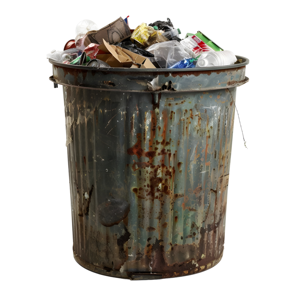 trash can Blank Meme Template