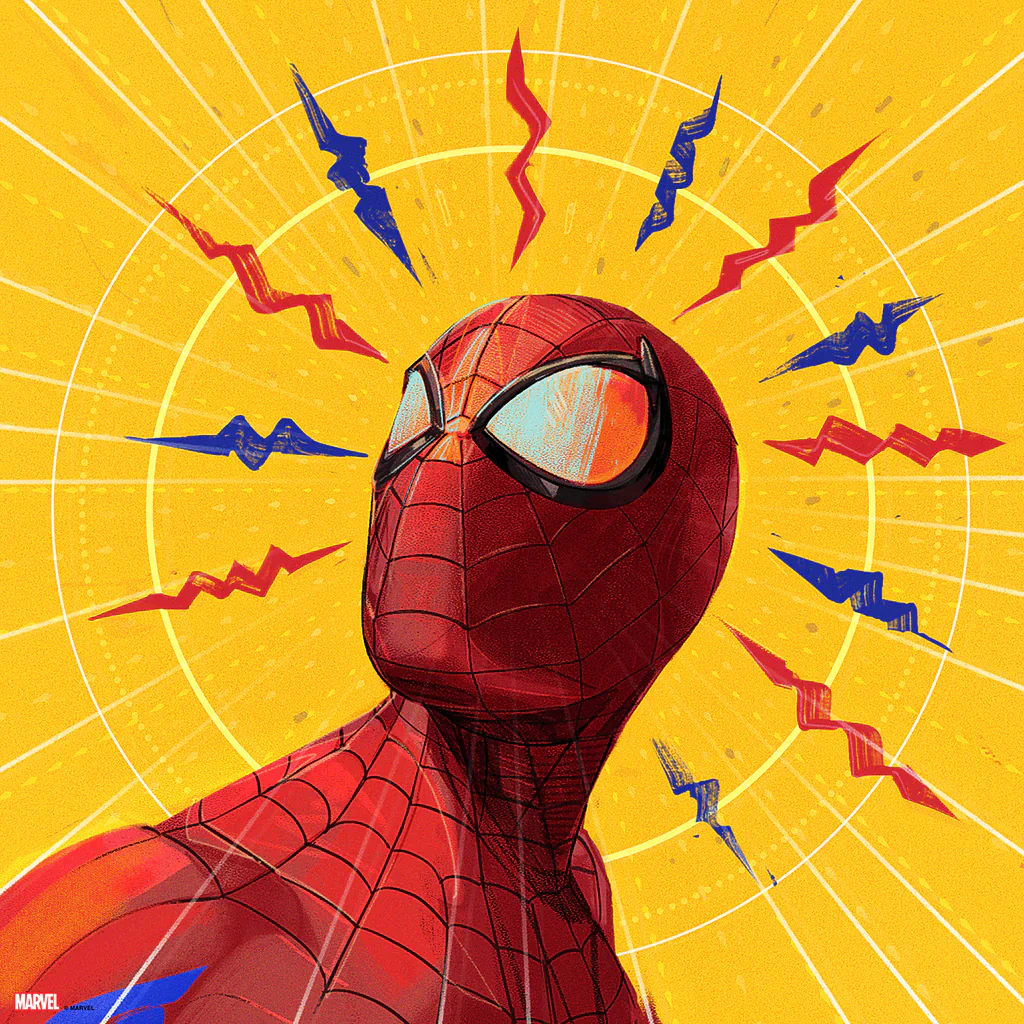 Spider sense Blank Meme Template
