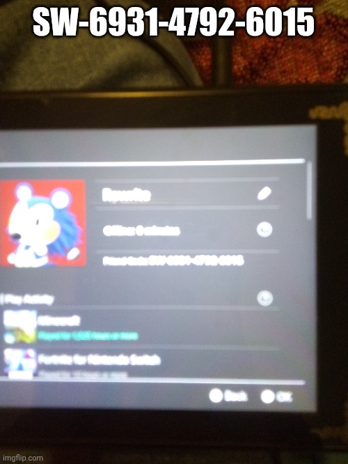 srry it's WW2 ahh quality friend me on Nintendo switch | SW-6931-4792-6015 | made w/ Imgflip meme maker