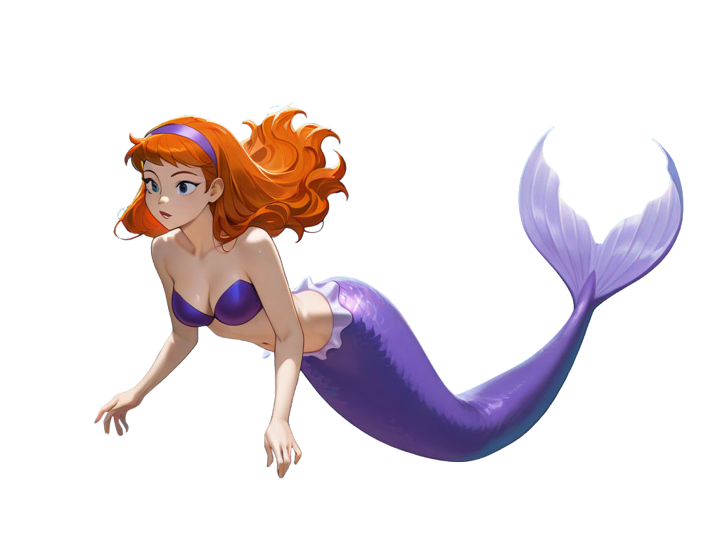 Daphne mermaid Blank Meme Template