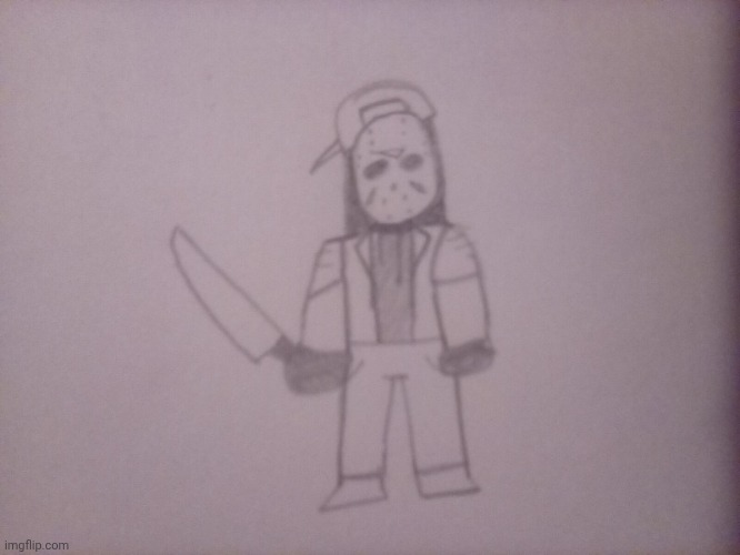 Vanity Jason | image tagged in jason voorhees,roblox,forsaken,vanity | made w/ Imgflip meme maker
