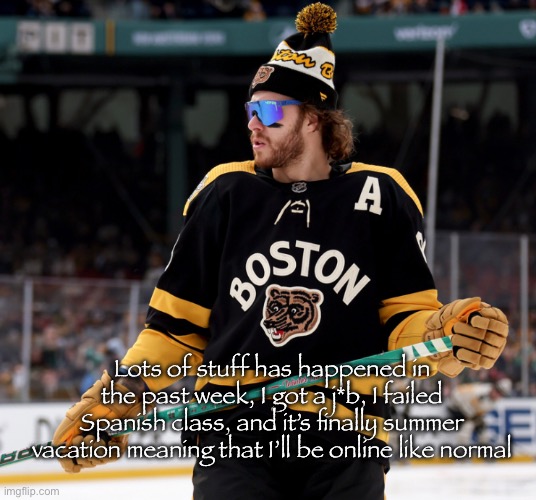 Resume shitposting | Lots of stuff has happened in the past week, I got a j*b, I failed Spanish class, and it’s finally summer vacation meaning that I’ll be online like normal | image tagged in pasta | made w/ Imgflip meme maker