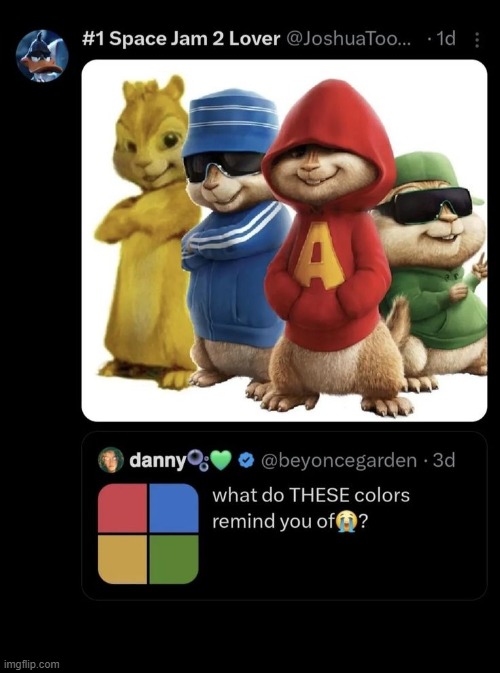 Do any of you guys know who the second one from the left is in the blue | made w/ Imgflip meme maker