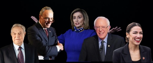 Evil Democrat Liberals Blank Meme Template