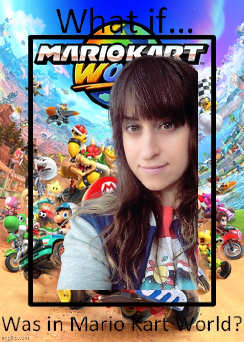 What if Rachel Simone Weil Was in MKW | image tagged in girl,pretty girl,beautiful girl,nintendo,nintendo switch,video game | made w/ Imgflip meme maker