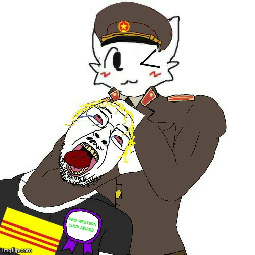 PRO-WESTERN CUCK AWARD | made w/ Imgflip meme maker