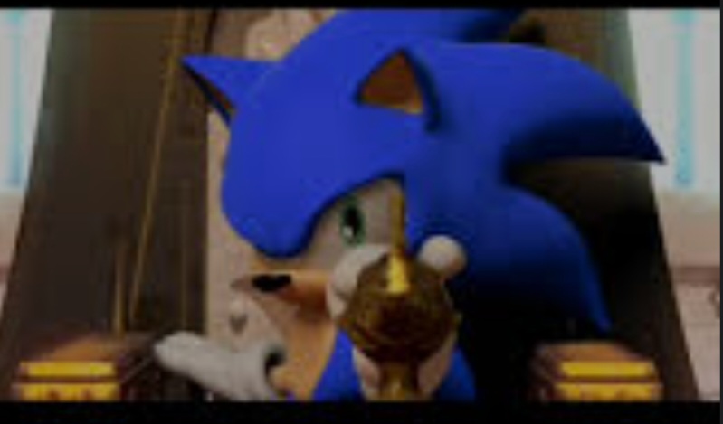 Sonic shoots you lamp Blank Meme Template