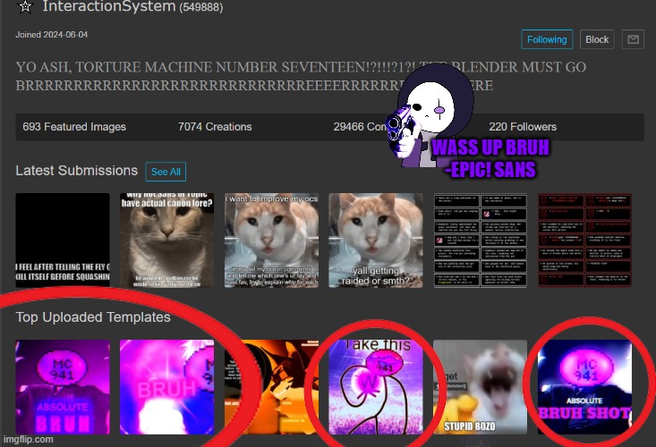 BRUH | WASS UP BRUH -EPIC! SANS | image tagged in yoooooooooooooooooooo,mc941,interactionsystem,bruh | made w/ Imgflip meme maker
