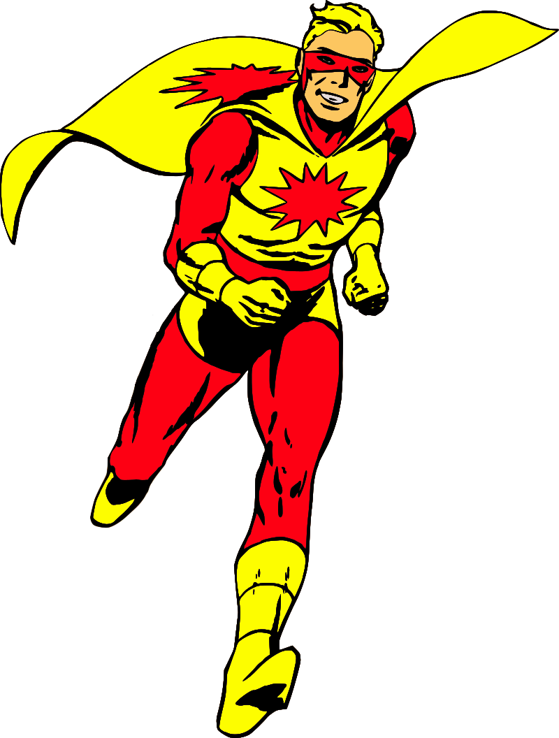 Superhero Blank Meme Template