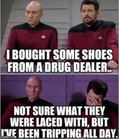 Tripping | image tagged in eyeroll,tripping | made w/ Imgflip meme maker