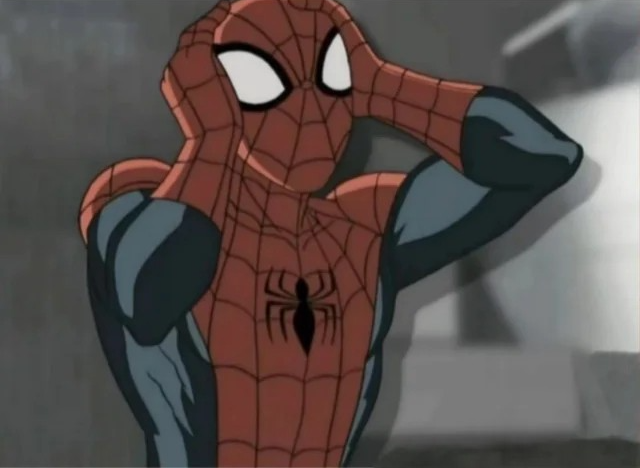 Disappointed Spiderman Blank Meme Template