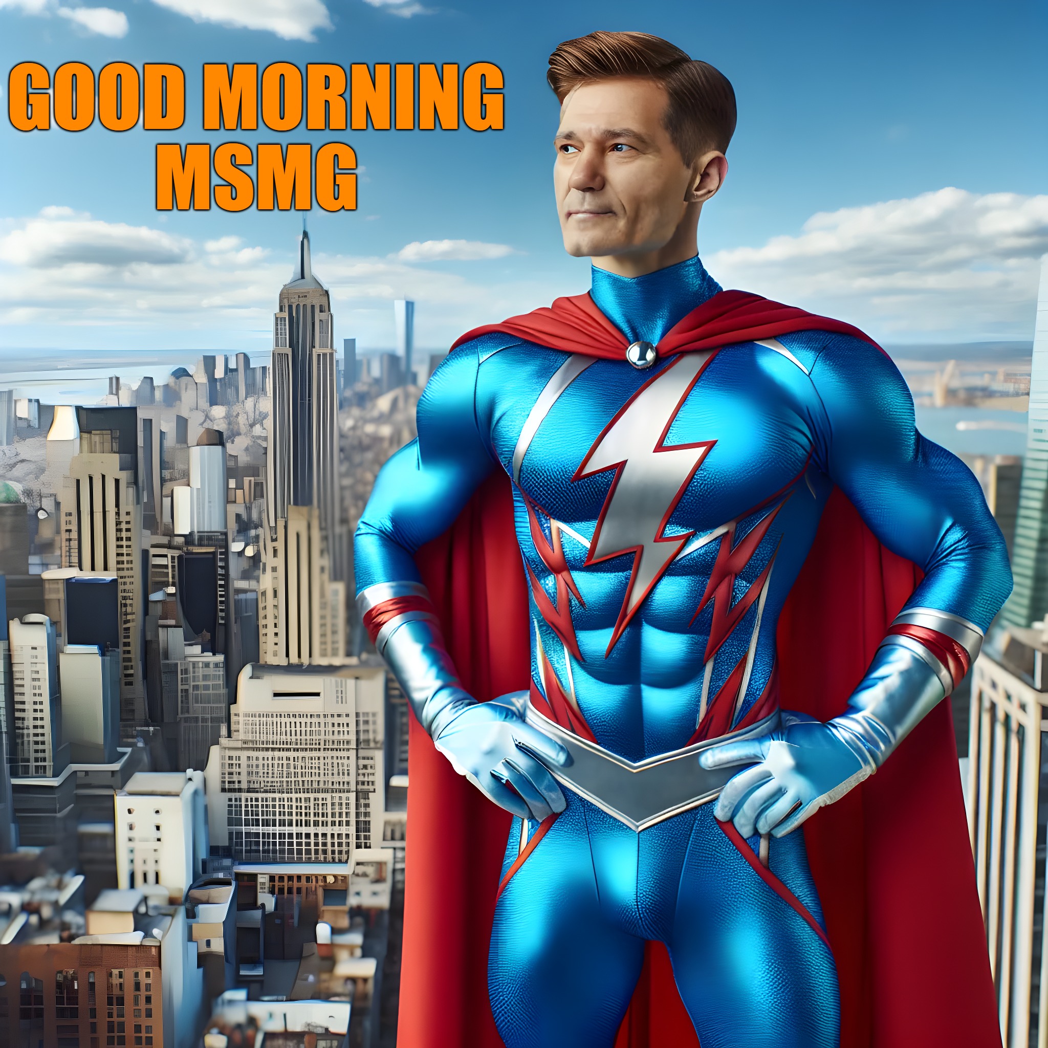 good morning msmg! | GOOD MORNING
MSMG | image tagged in good morning msmg,kewlew | made w/ Imgflip meme maker