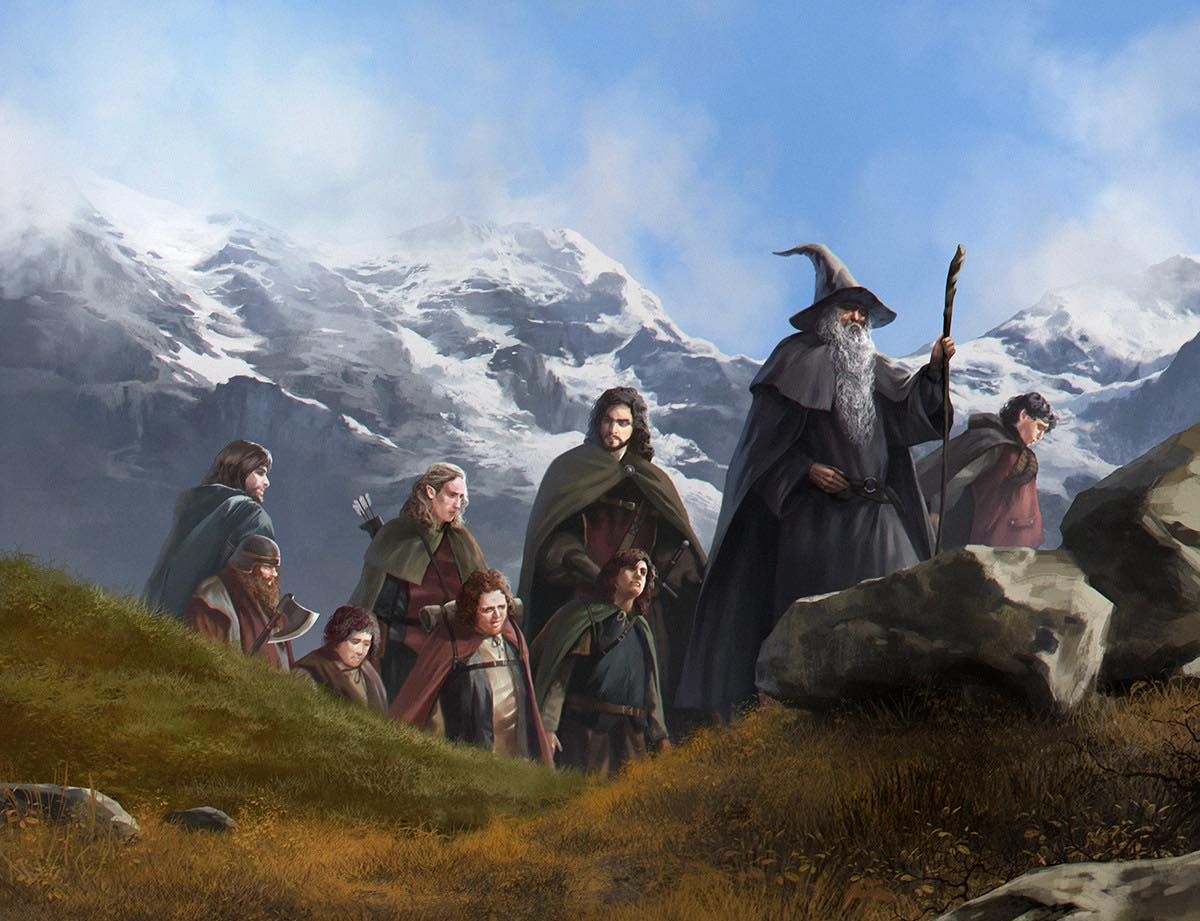 Fellowship of the Ring Blank Meme Template