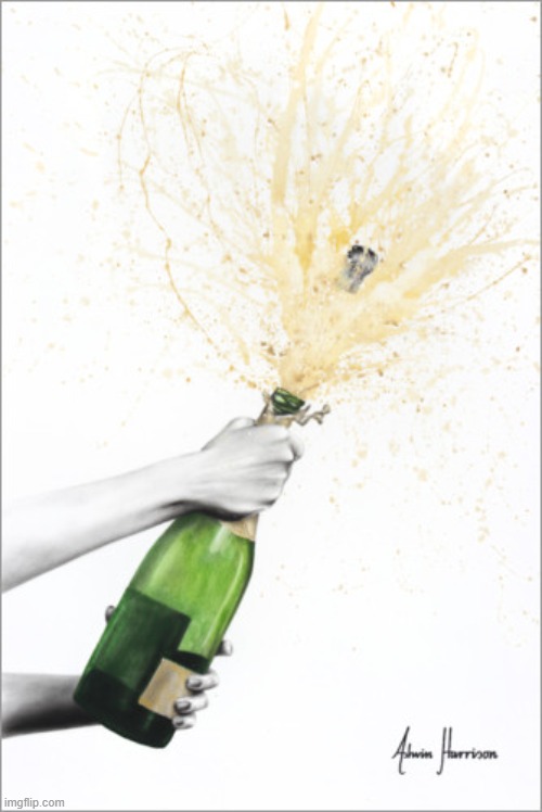 Champaign celebration | image tagged in champaign celebration | made w/ Imgflip meme maker