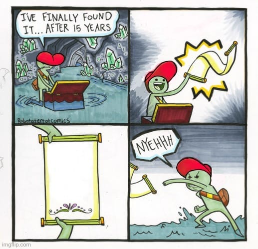 Maga's scroll of truth Blank Meme Template