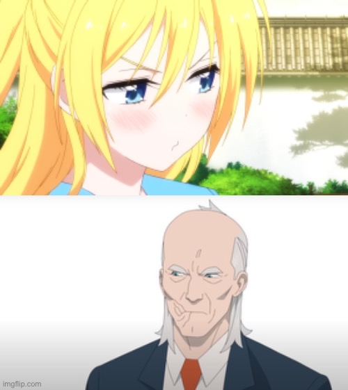 Why did sea salt hit the tsundere pose tho | made w/ Imgflip meme maker