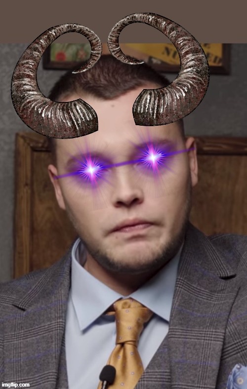 Alexey Milchakov demonazi | image tagged in demon,nazi,russo-ukrainian war,devil | made w/ Imgflip meme maker