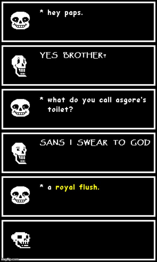 Back to basics (Undertale Season 2, Episode 3) | made w/ Imgflip meme maker