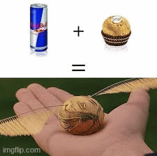 red bull+Ferrero=snich Blank Meme Template