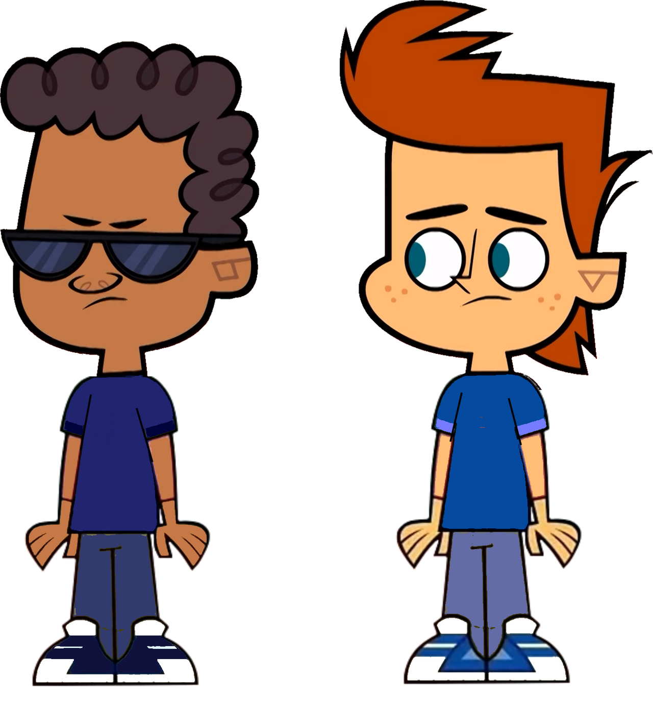 Kevin and David (TDR) Blank Meme Template