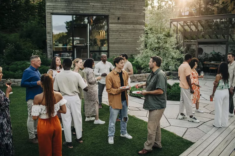 Neighbourhood Party Blank Meme Template