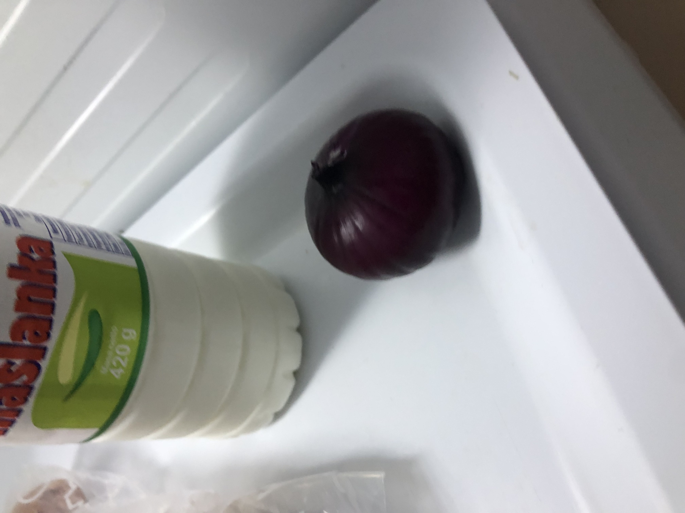 Onion in my aunts fridge Blank Meme Template