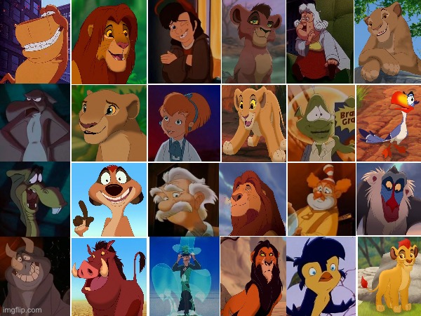 The Lion King/We’re Back! A Dinosaur’s Story Recast | image tagged in the lion king,we re back a dinosaur s story,recast,casting,cast meme,disney | made w/ Imgflip meme maker